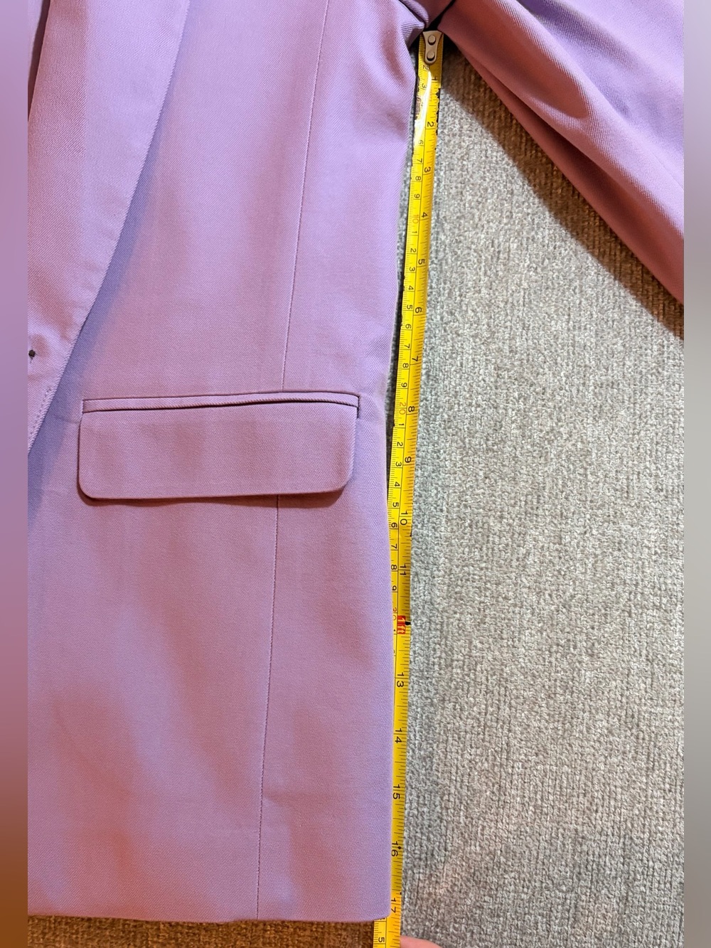 Ann Taylor Lavender Single-Button Blazer - Picture 11 of 11